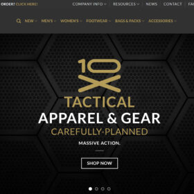 tactical10x brand designed by Digital 333 and website 333